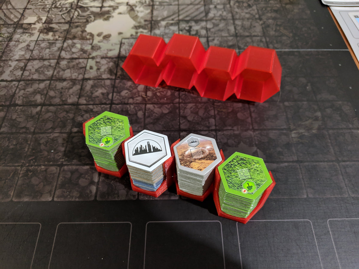 Tile Holder for Terraforming Mars