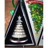 Aluminum Christmas Tree 7 Dice Set - Choose a color