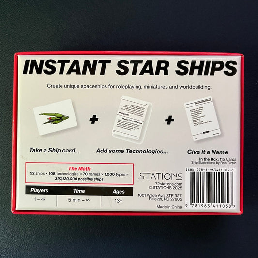 Instant Star Ships