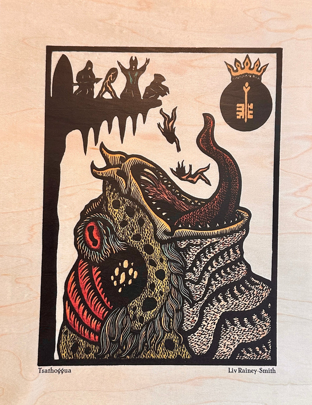 Tsathoggua Print