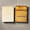 Eco-Friendly Refillable Leather Notepads