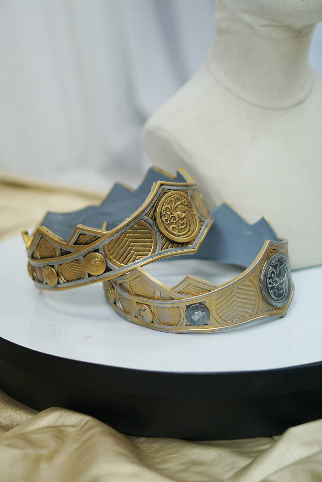 Rhaenyra Targaryen House of Dragon Cosplay Crown - Custom Made