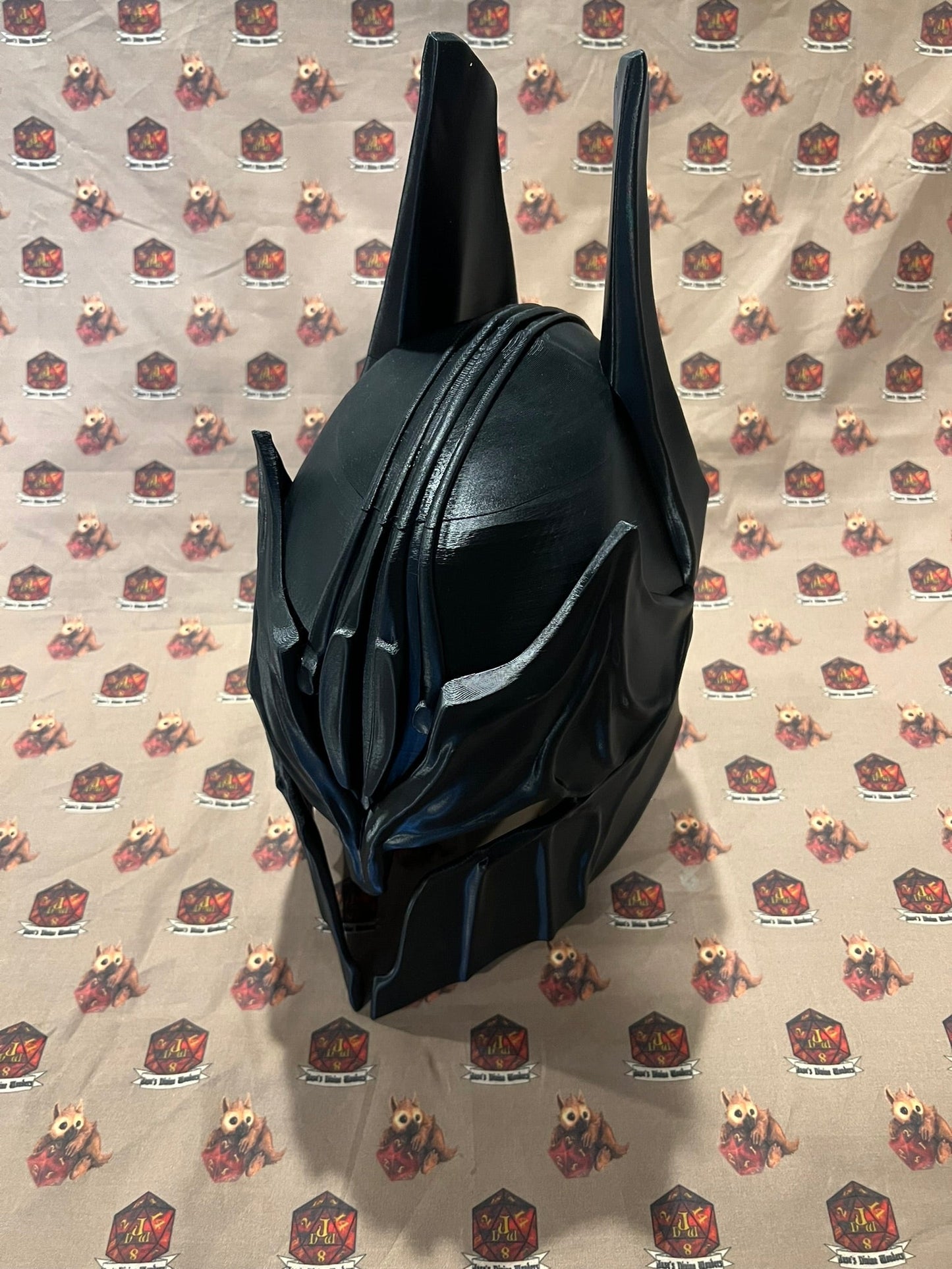 Spartan-Inspired Batman Helmet | 3D Printed Cosplay Armor