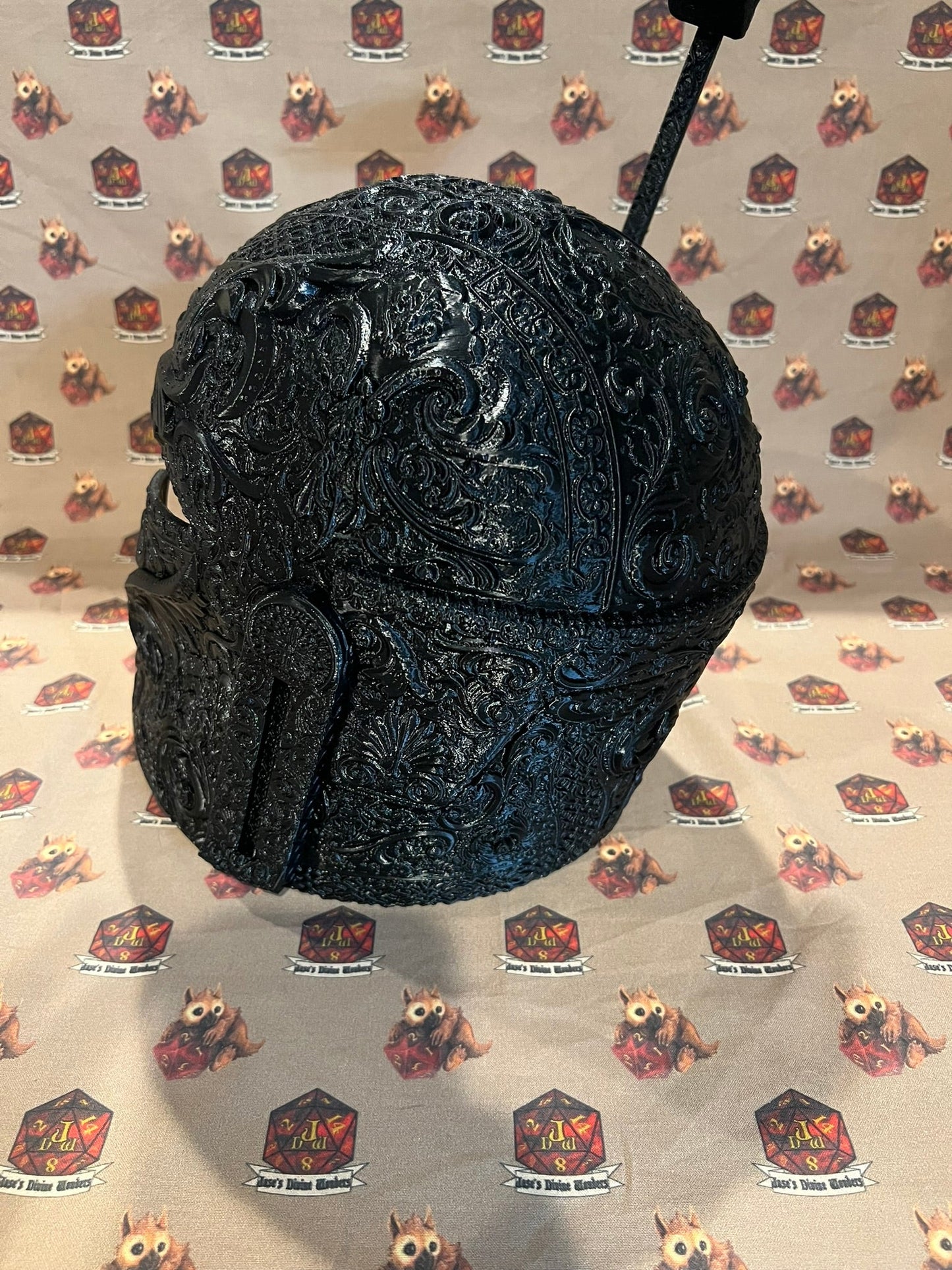 Baroque Female Mandalorian Warriors Helm
