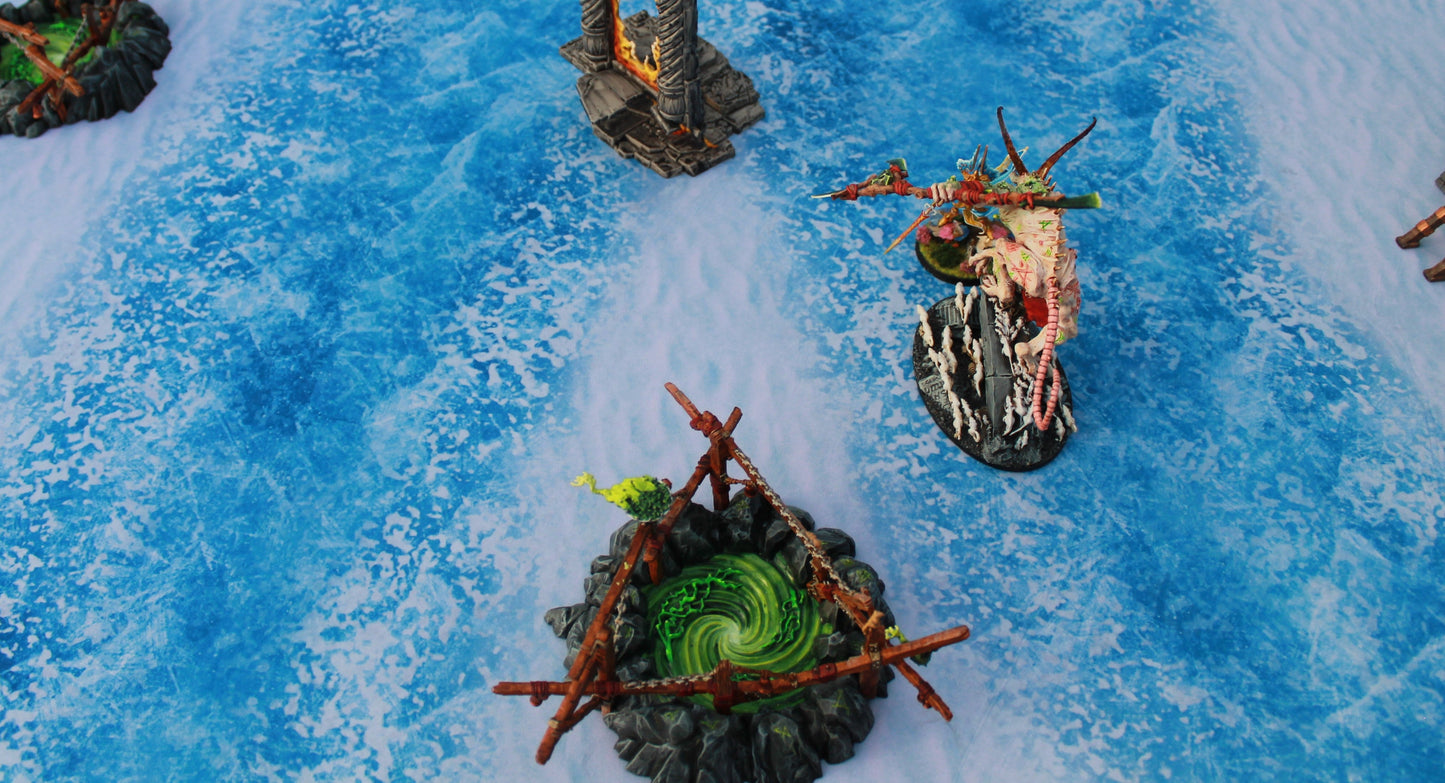 Frozen River - Neoprene Battle Mat