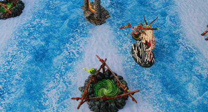 Frozen River - Neoprene Battle Mat