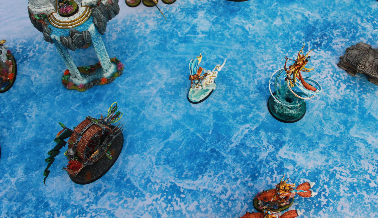 Frozen River - Neoprene Battle Mat