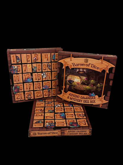 DnD Mystery Dice Advent Calendar - Goblin Game Night