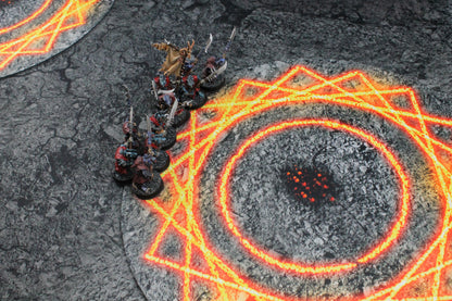 Scourge of Ghyran Double-Sided Neoprene Objective Markers 7.57" - Wargaming Tokens Set of 6