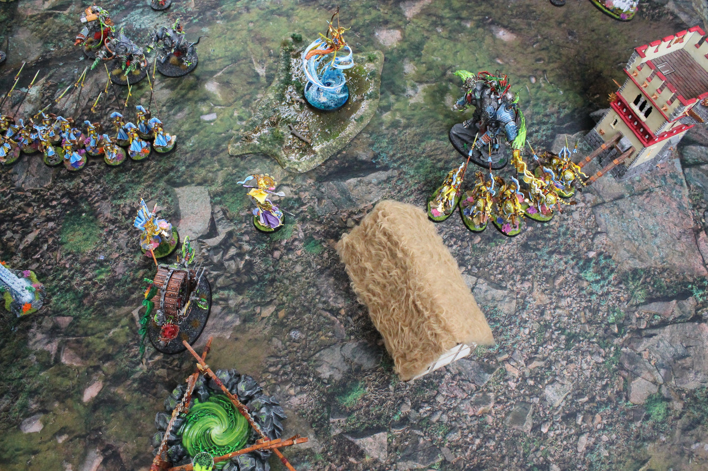 Rocky Highlands | Neoprene Battle Mat with Bag | Baron of Dice