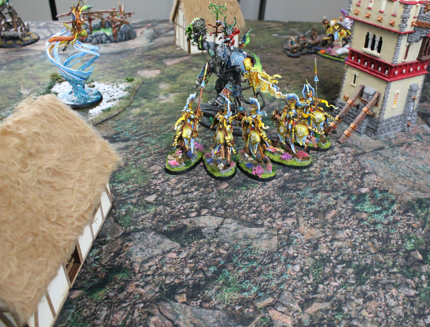Rocky Highlands | Neoprene Battle Mat with Bag | Baron of Dice