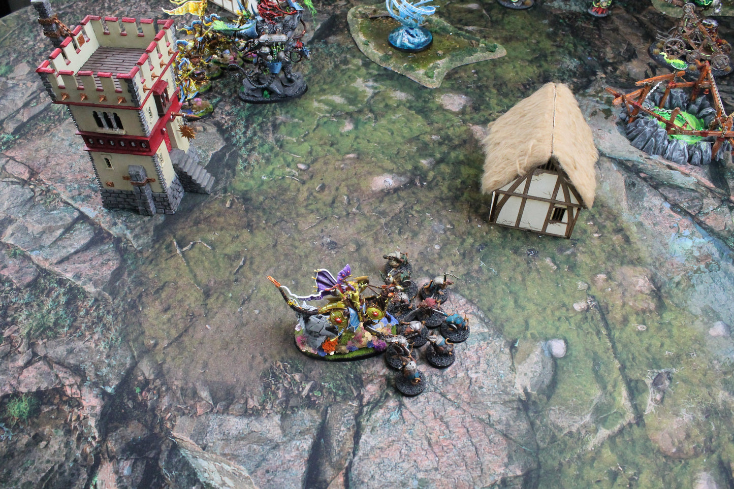 Rocky Highlands | Neoprene Battle Mat with Bag | Baron of Dice
