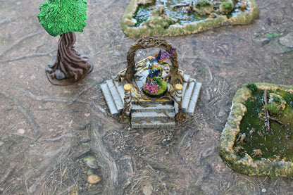 Deep Forest Neoprene Battle Mat – Tabletop Wargaming & RPG Play Mat