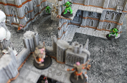 Ashen Wastelands – Neoprene Battle Mat for Warhammer, D&D & More