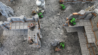 Ashen Wastelands – Neoprene Battle Mat for Warhammer, D&D & More