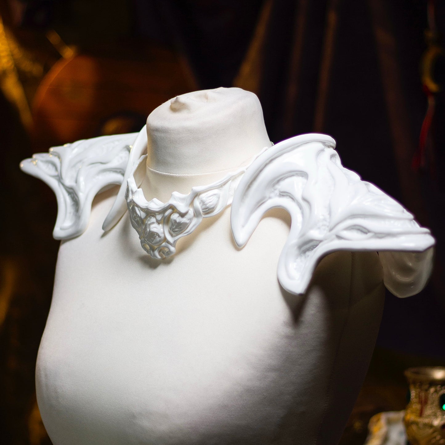 Wavemother's Robe Accessories White Set - Custom Made
