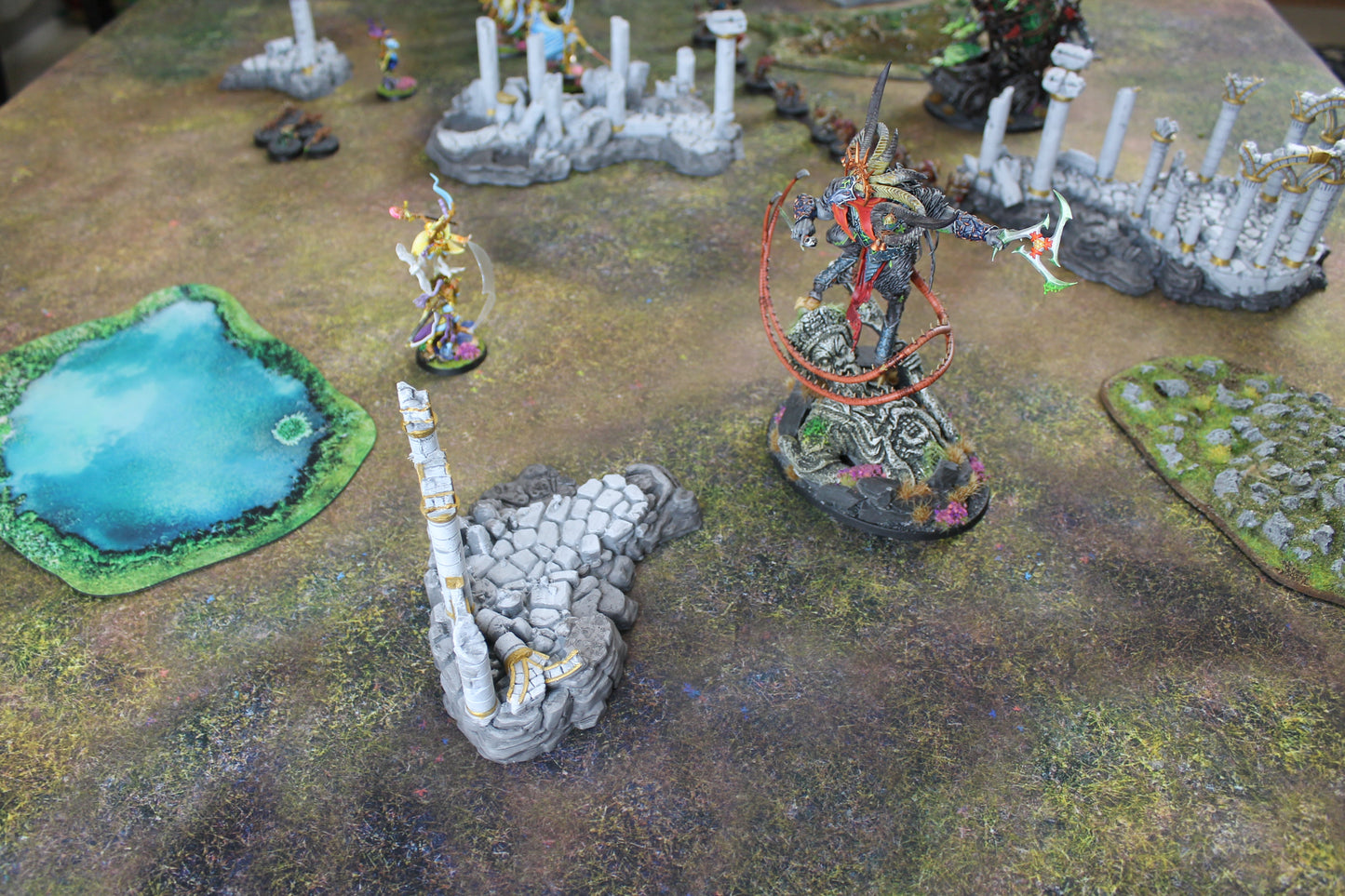 Autumn Prairie Neoprene Battle Mat – Tabletop Wargaming & RPG Play Mat