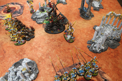 Cracked Earth Neoprene Battle Mat – Tabletop Wargaming & RPG Play Mat