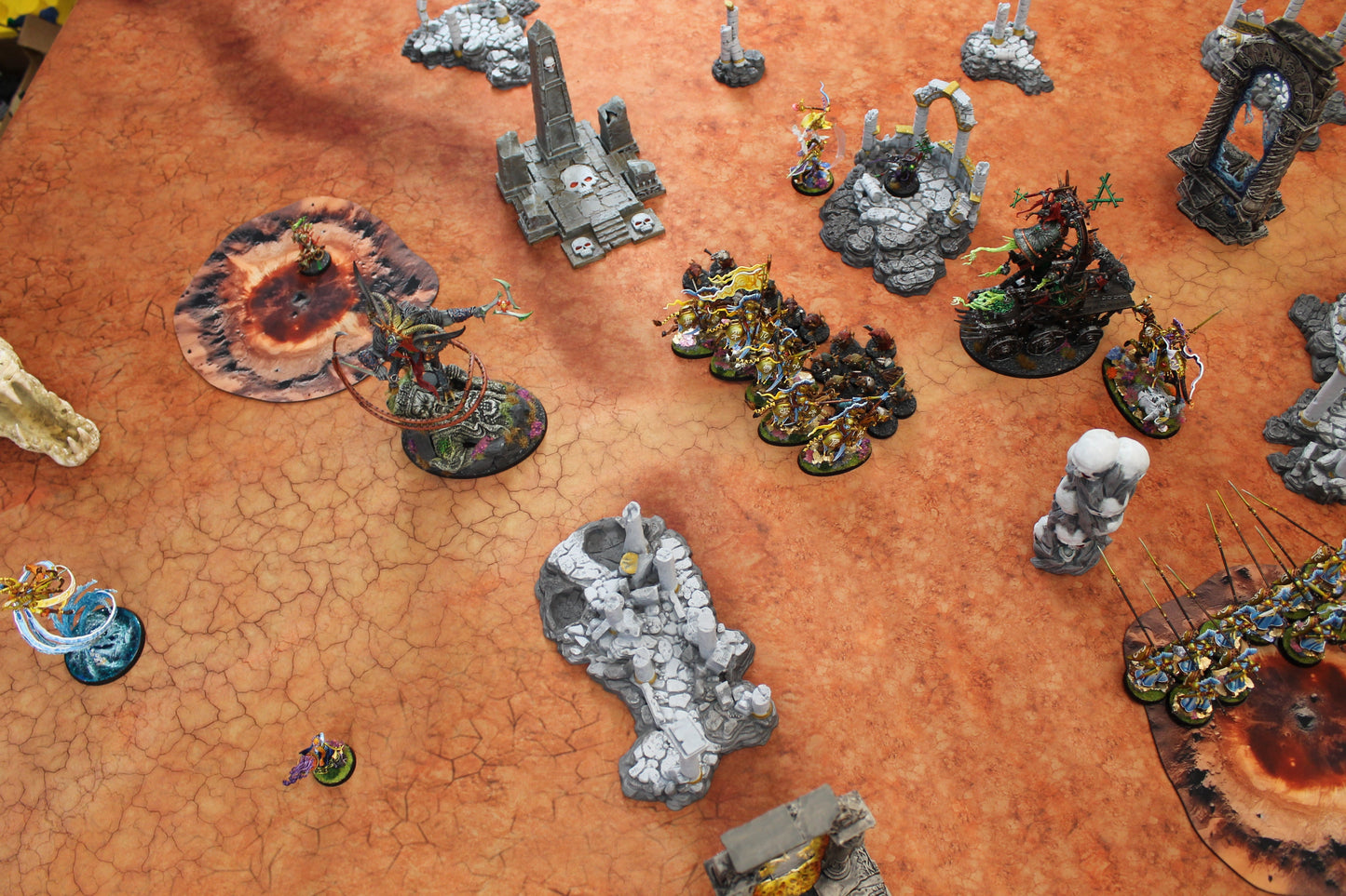 Cracked Earth Neoprene Battle Mat – Tabletop Wargaming & RPG Play Mat