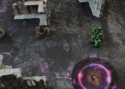 Tainted Cavern - Neoprene Battle Mat - Warhammer, AoS, 40K, Kill Team, MCP, Shatterpoint, Legion, More