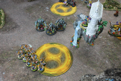 Abandoned Town | Neoprene Battle Mat with Bag | Baron of Dice