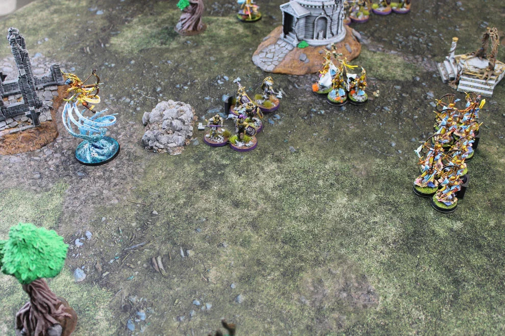 Field of Battle | Neoprene Battle Mat with Bag | Baron of Dice