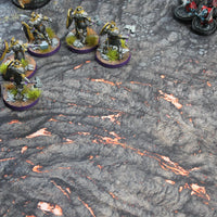 Lava Flows - Neoprene Battle Mat with Bag