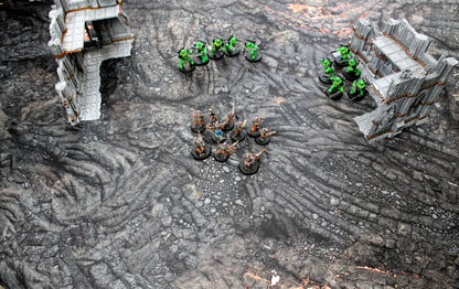Lava Flows - Neoprene Battle Mat with Bag