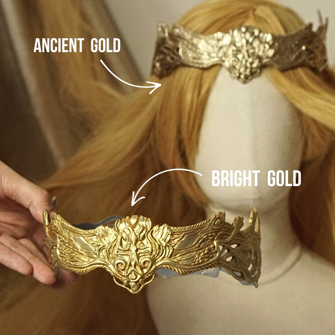 Circlet of Light Miquella's Crown Elden Ring Cosplay Accessories - Custom Made