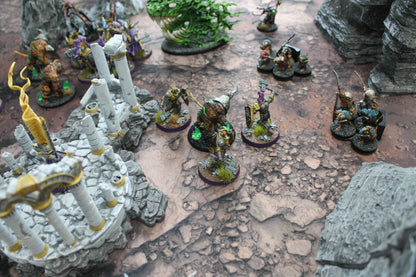 Scarred Badlands - Neoprene Battle Mat with Bag