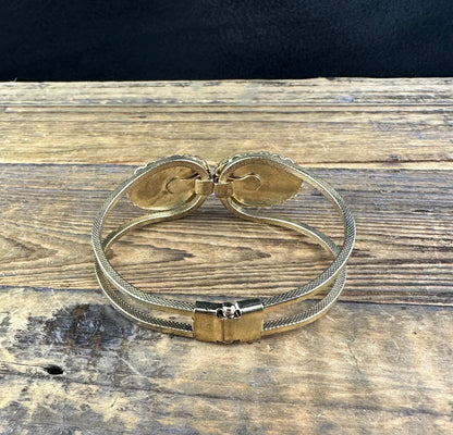 Vintage Jade Bracelet — 1970s Canadian Jade Collection (228)