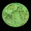 Green Moon Coin - 1" Anodized Niobium
