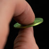 Green Moon Coin - 1" Anodized Niobium