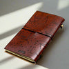 The Future Belongs Eleanor Roosevelt Quote Leather Journal - 8x6 Size