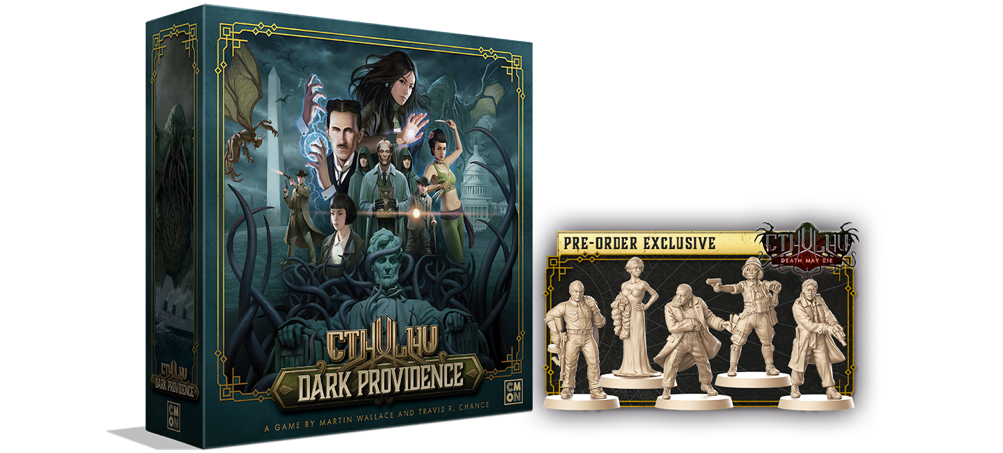 Cthulhu: Death May Die – Dark Providence Promo Investigators (Miniatures Only)