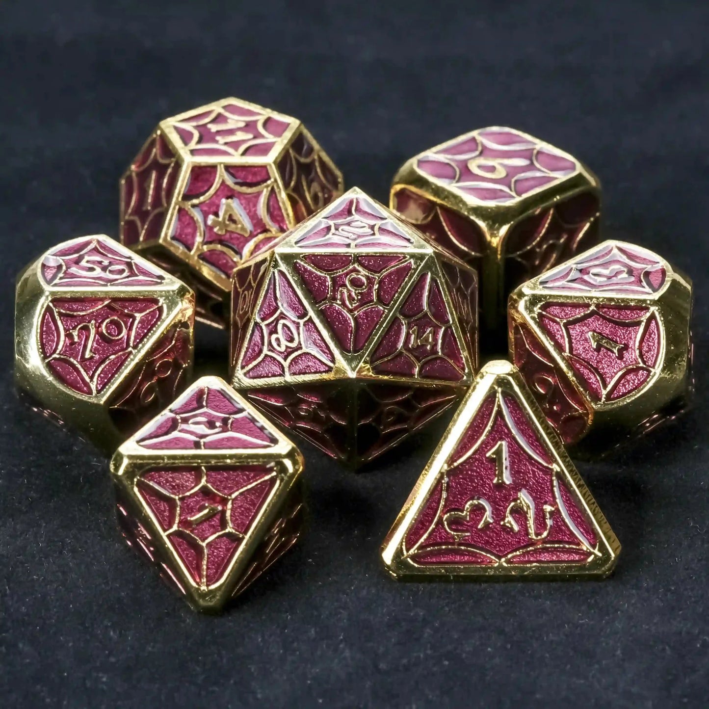 DND Dice-Interstellar Series Metal Dice Set