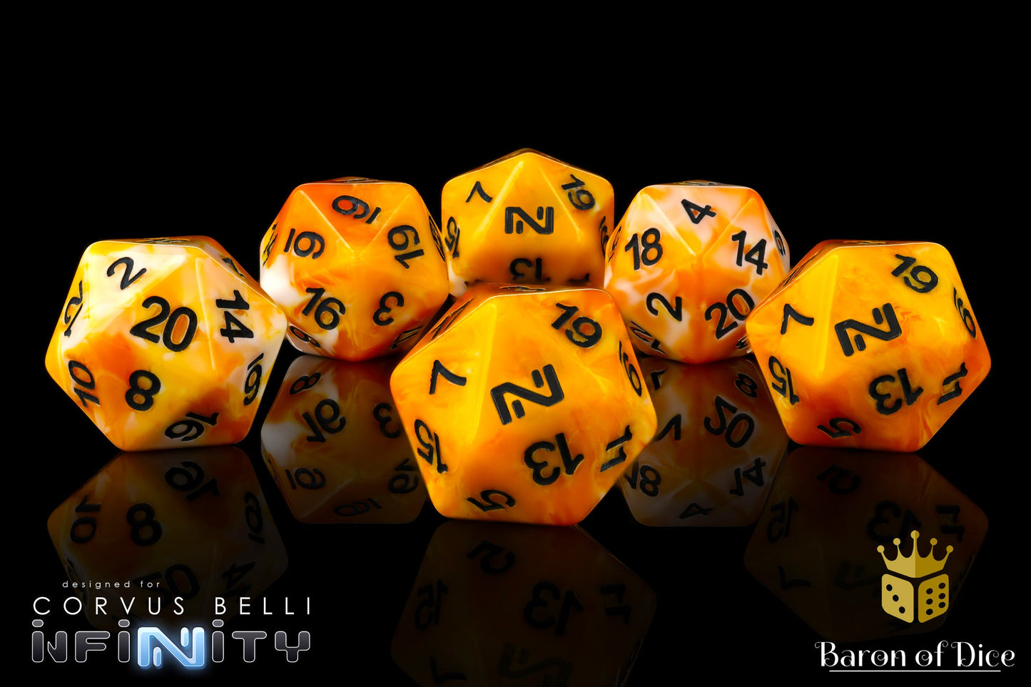 Infinity: N5 Asian Giant - Official Dice Set