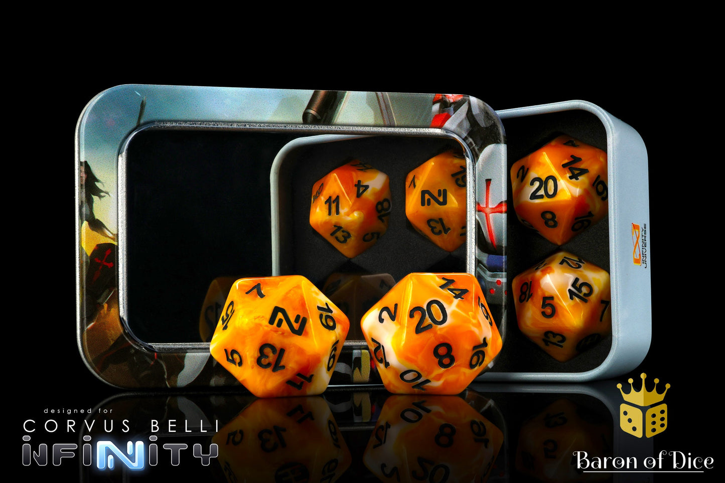 Infinity: N5 Asian Giant - Official Dice Set