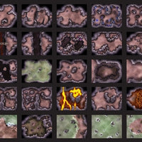 Into the Wilds Battlemap Books: Caves and Caverns