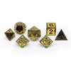 Ironworks - Ancient Treasures 7 Piece RPG set Alloy Metal Dice