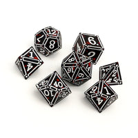 Ironworks -  Hidden in the Shadows 7 Piece RPG set Alloy Dice