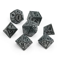 Ironworks - Holy Avenger 7 Piece RPG set Alloy Metal Dice