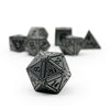 Ironworks - Holy Avenger 7 Piece RPG set Alloy Metal Dice