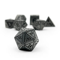 Ironworks - Holy Avenger 7 Piece RPG set Alloy Metal Dice