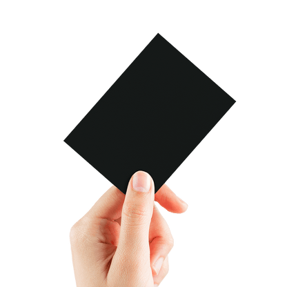 ECLIPSE® Gloss Standard DECK PROTECTOR® Sleeves: Jet Black - 105ct