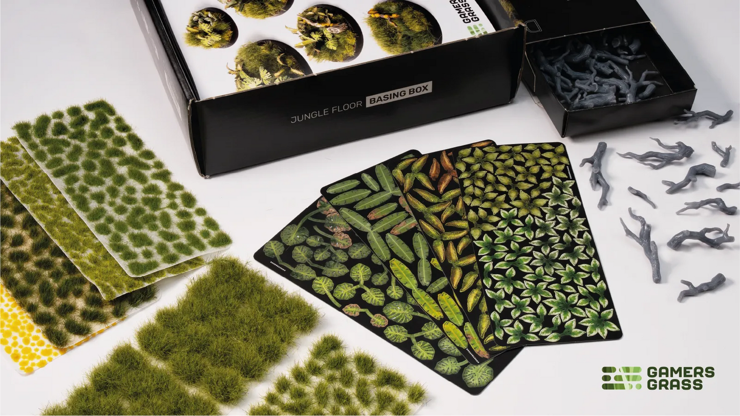 Gamers Grass | Basing Box | Jungle Floor