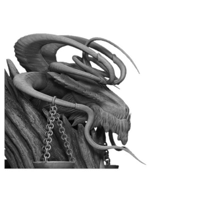 Dragon God of Justice Wall-Mountable Bust