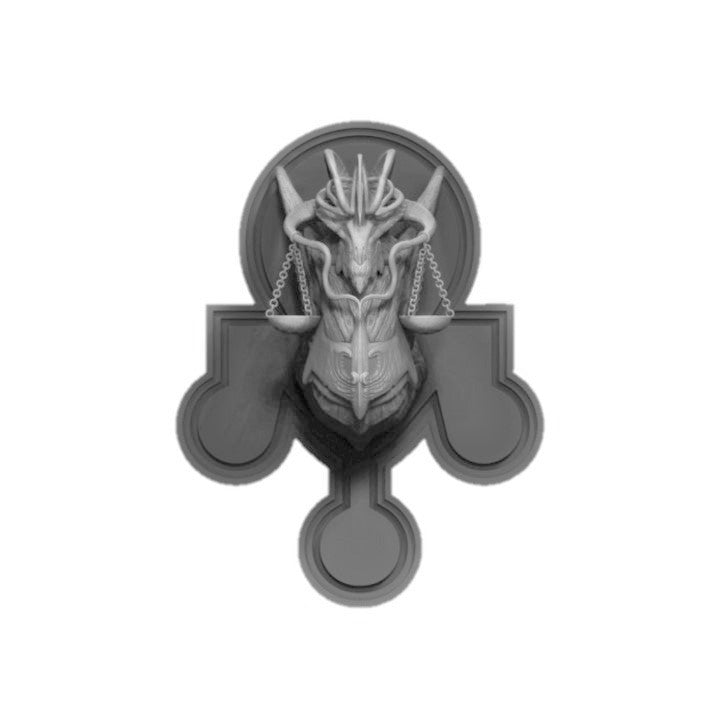Dragon God of Justice Wall-Mountable Bust