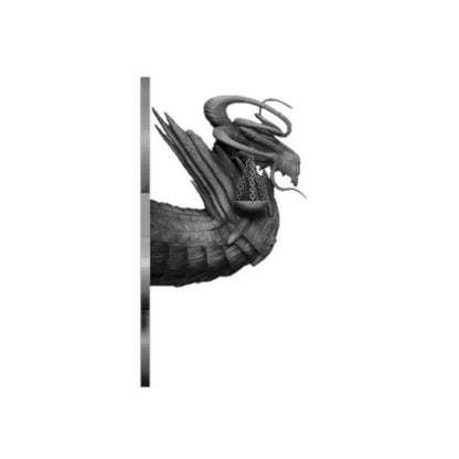 Dragon God of Justice Wall-Mountable Bust