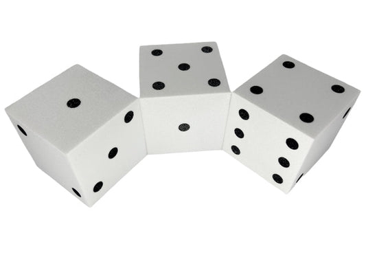50mm Foam Square Cornered w/Pips Die White/black